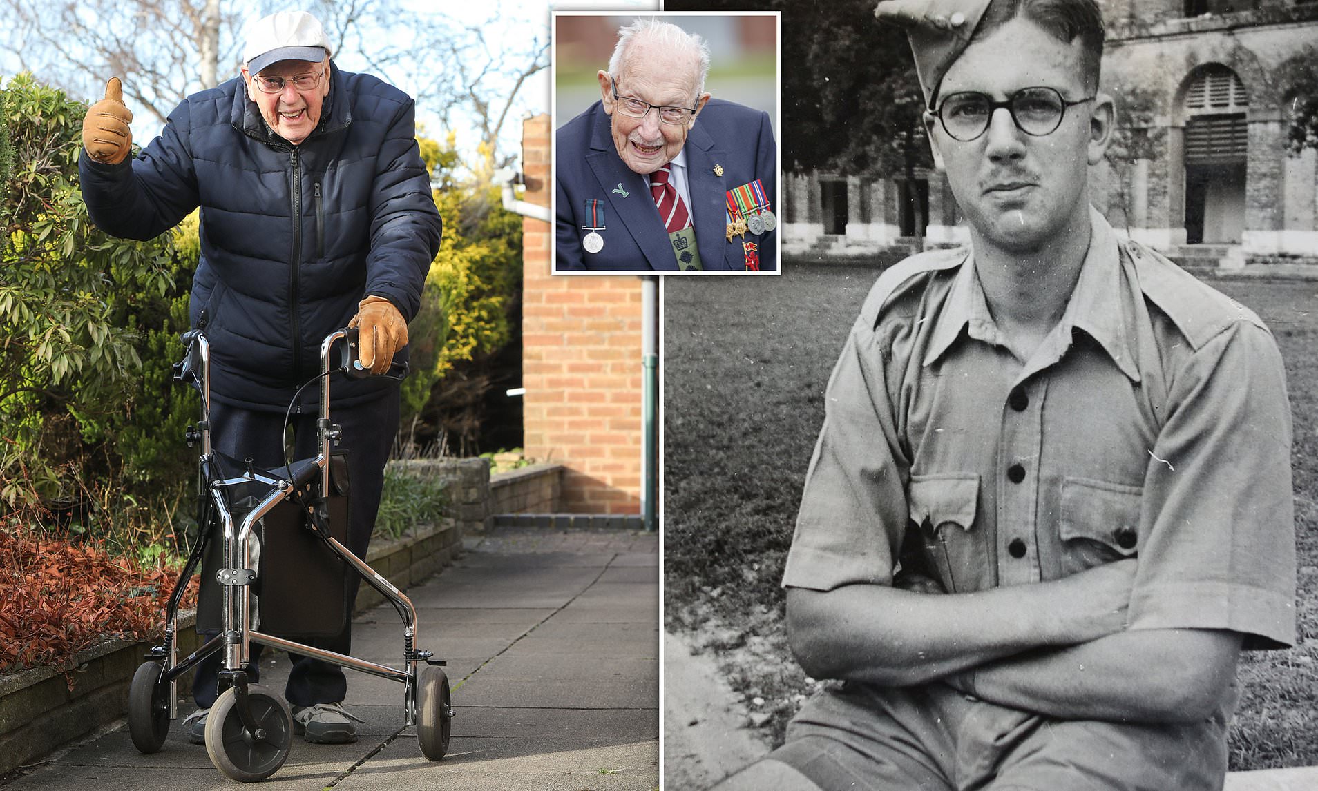 The Next Captain Tom Moore? WW2 Veteran, 100, Completes 660-mile ...