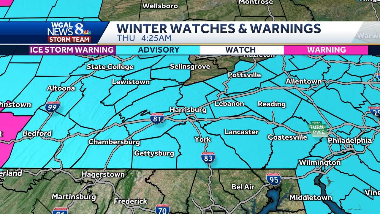 Winter Weather Advisories Issued