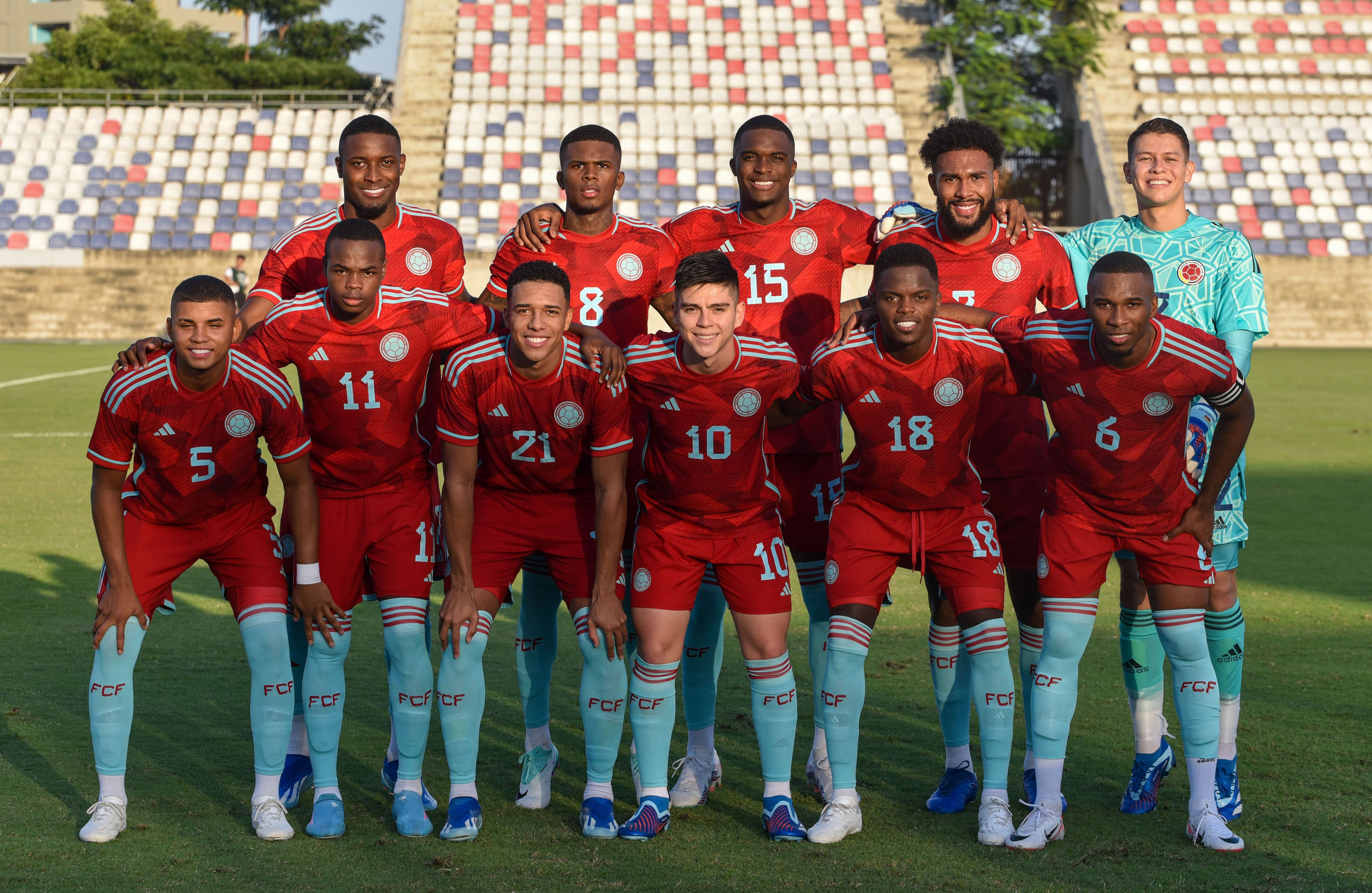 Preolímpico Sudamericano calendario, grupo y partidos de Colombia