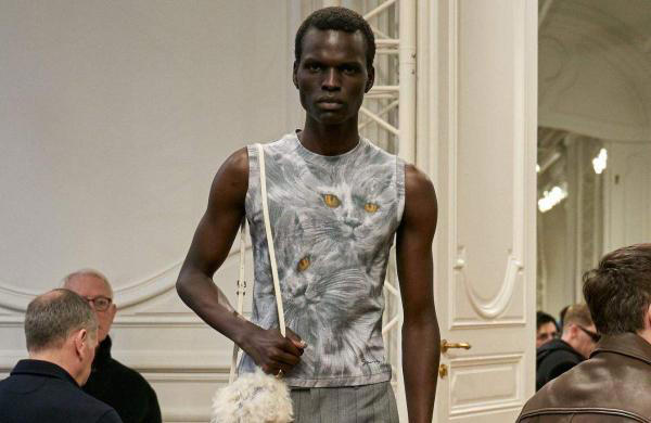 Givenchy goes back to its storied roots in atelier men's show in Paris