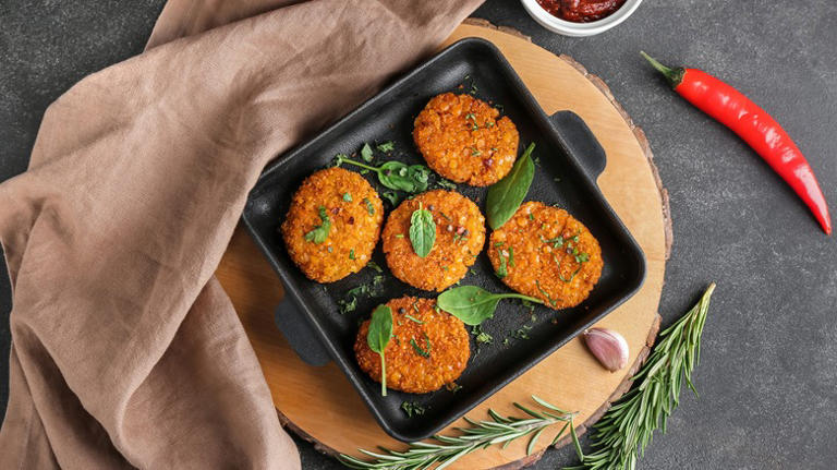 The Common Mistake To Avoid When Adding Rice To Your Veggie Burgers