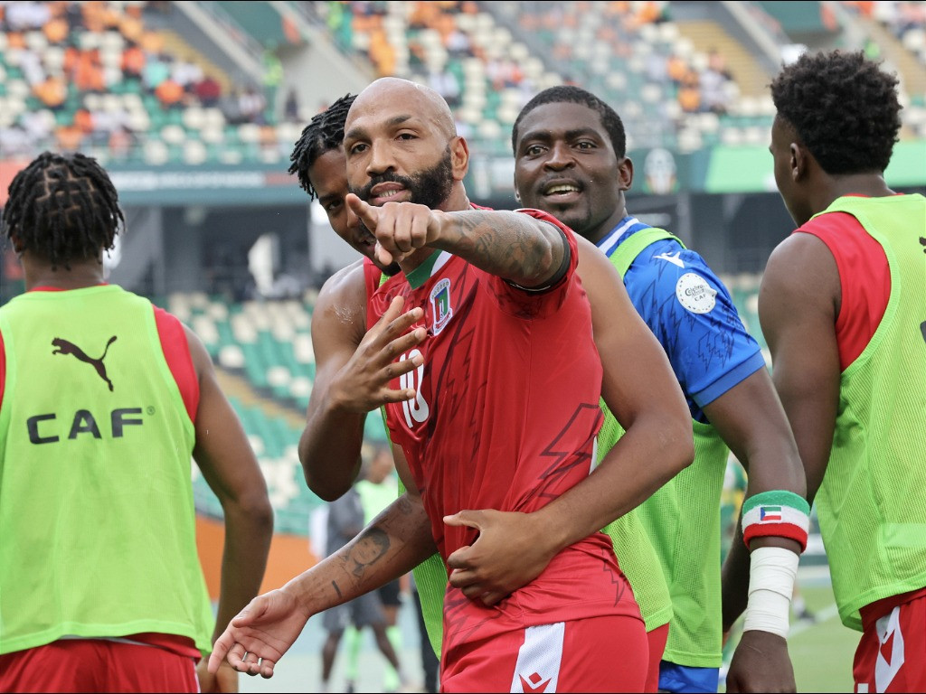 Emilio Nsue Hat-trick Hands Equatorial Guinea Victory Over Guinea ...