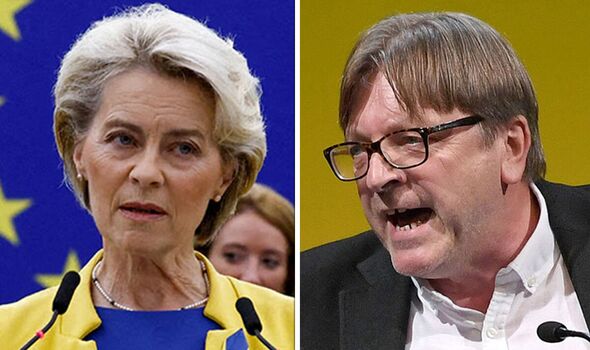 guy verhofstadt fumes at ursula von der leyen over eu's £8.5bn 'dirty deal' with hungary