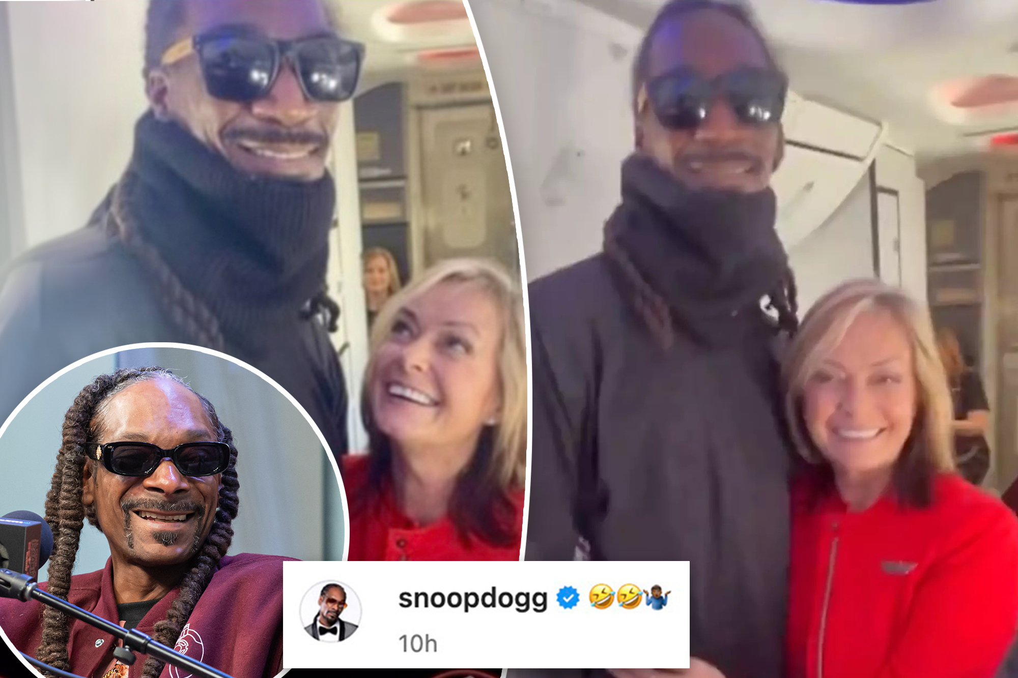 Flight Attendant Tricked Into Thinking Passenger Was Snoop Dogg — Then ...