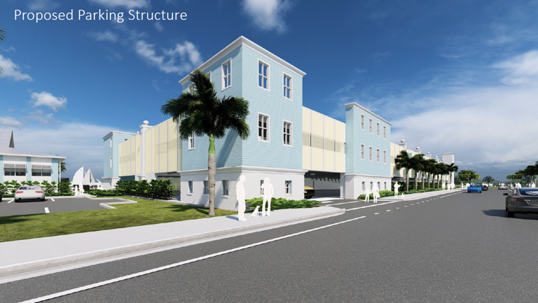 Renderings and concept art for the final site plan for the Cape Coral Yacht Club Master Plan. Presented to the city council on Jan. 17, 2024.