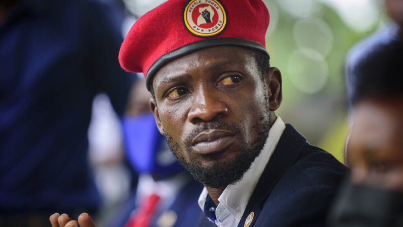 Uganda Opposition Leader Bobi Wine Says Under House Arrest