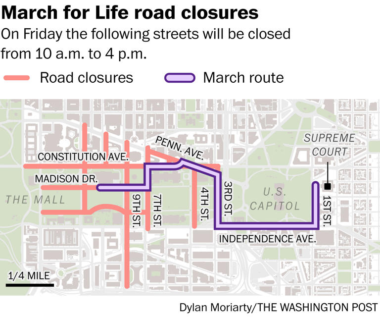 March for Life 2024 rally in D.C. expected to draw thousands