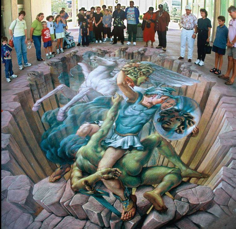 NASA Illustrator's 3D Street Art Revolution