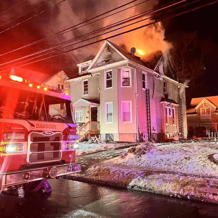 Crews Battle 2-alarm House Fire In Danbury