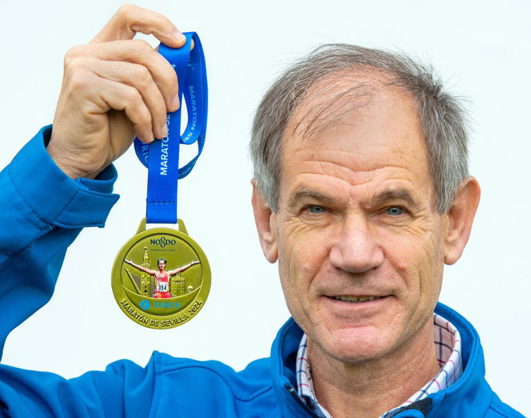 La medalla del Maratón de Sevilla homenajeará los 25 años del oro de Abel Antón