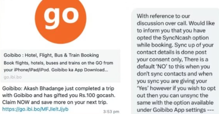  Goibibo Faces Backlash For Sharing Traveller Info 
