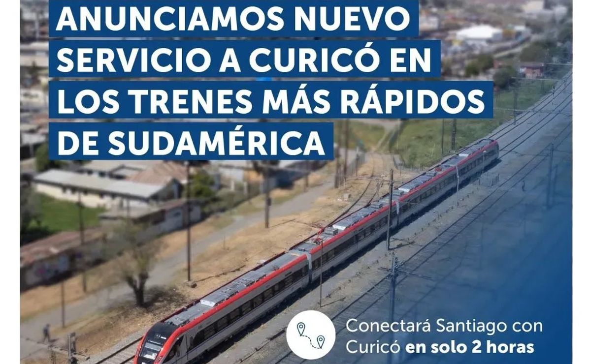 horarios del nuevo tren rápido santiago – curicó y cuáles son los precios de los pasajes