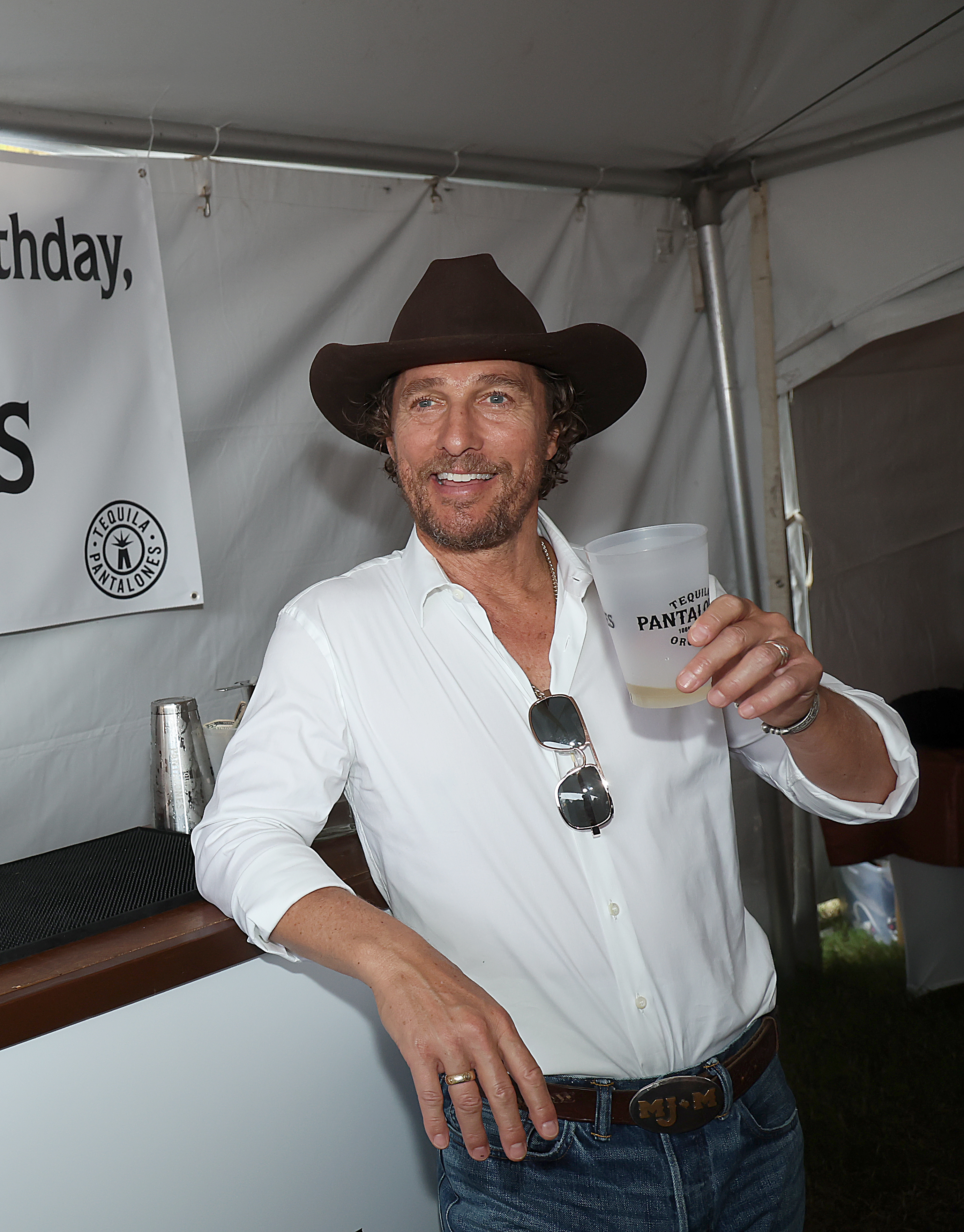 Matthew McConaughey Jokes His Tequila Is The Best Thing He And Wife ...