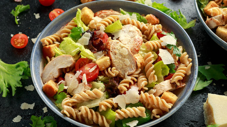 Caesar Dressing Is The Secret To An Unbeatable Pasta Salad