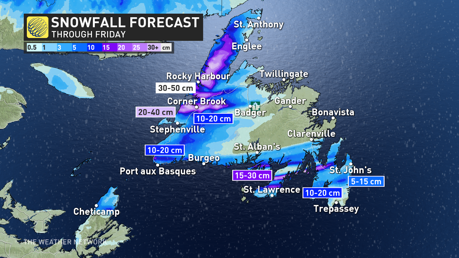 travel remains dangerous as powerful snow squalls hit newfoundland