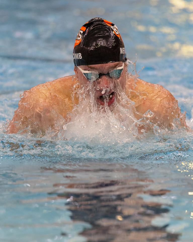 Brighton's Luke Newcomb repeats as state swim champ with 'underdog ...