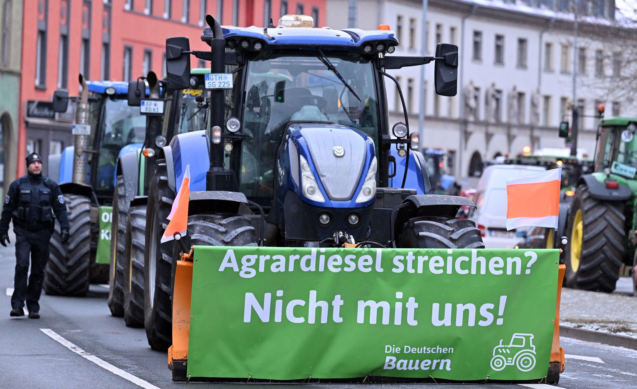 Agrardiesel-Streit überschattet Grüne Woche