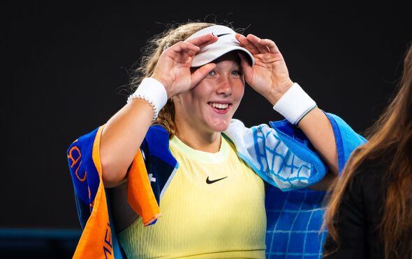 16-year-old Tennis Prodigy Mirra Andreeva Beats Idol At Australian Open