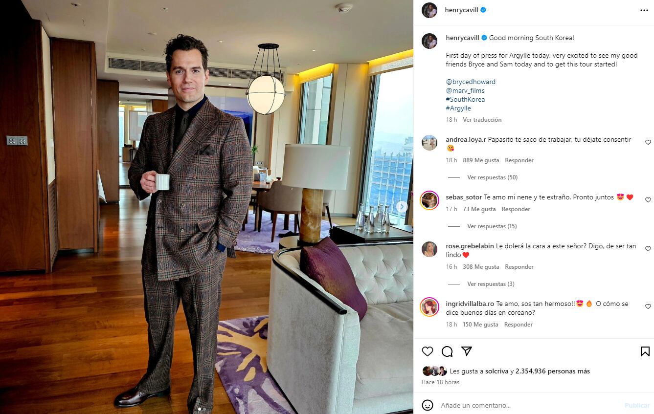 Le Dolerá La Cara?”: Henry Cavill Reaparece Con Foto Que Reafirma Su ...