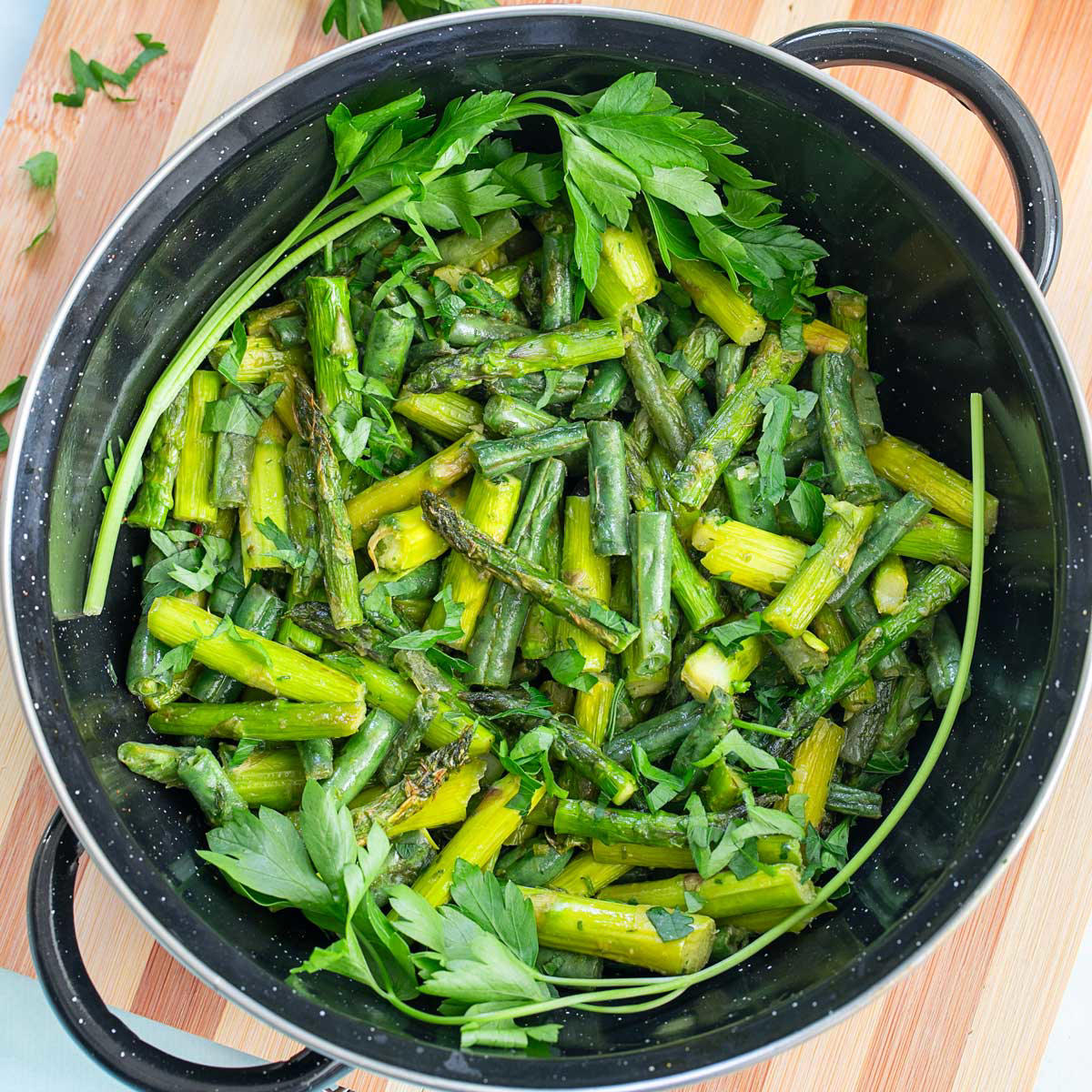 Sauteed Green Beans and Asparagus