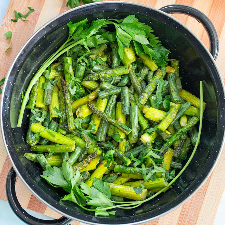 Sauteed Green Beans And Asparagus