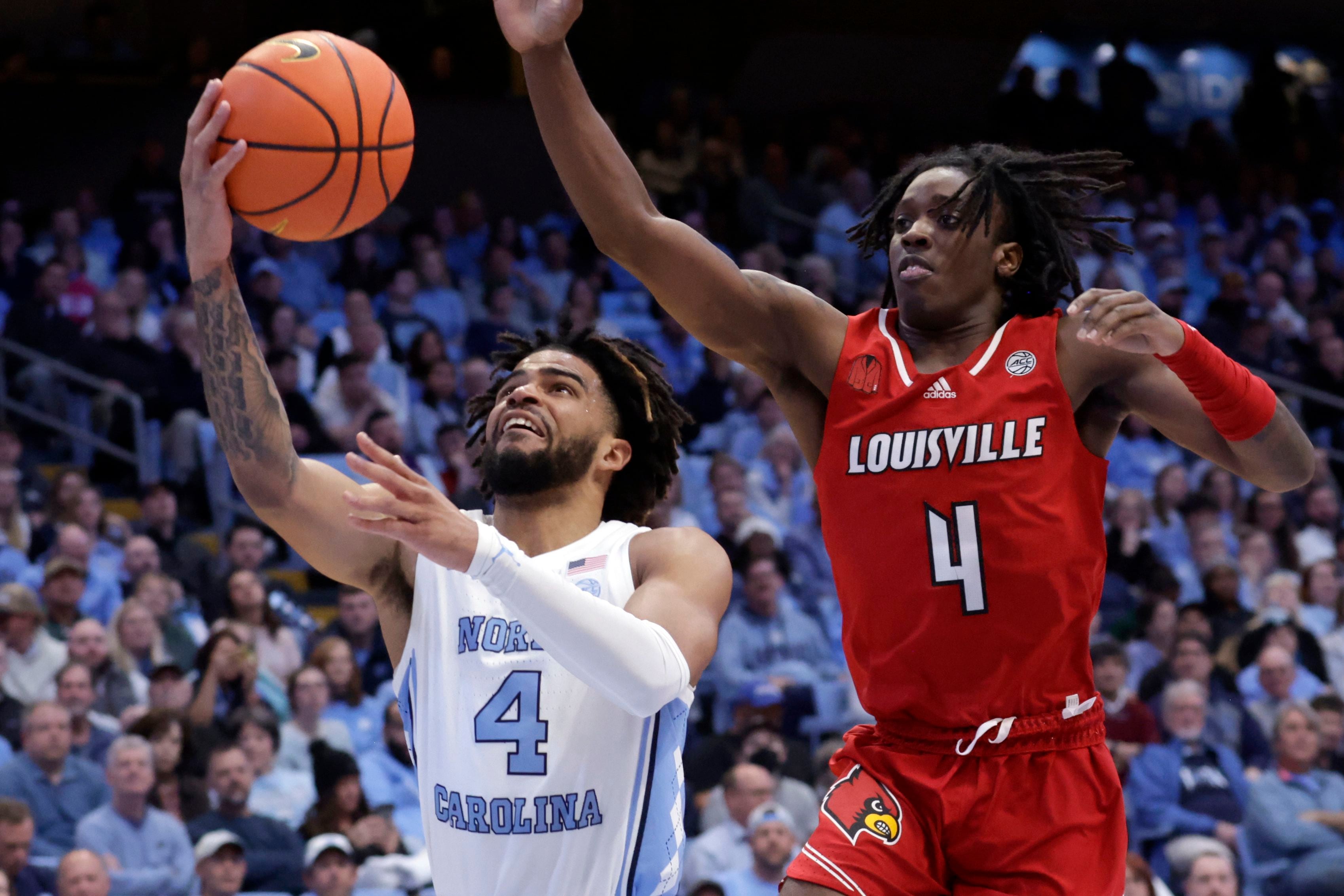 Davis Scores 21 Points As No. 4 North Carolina Beats Louisville For 7th ...