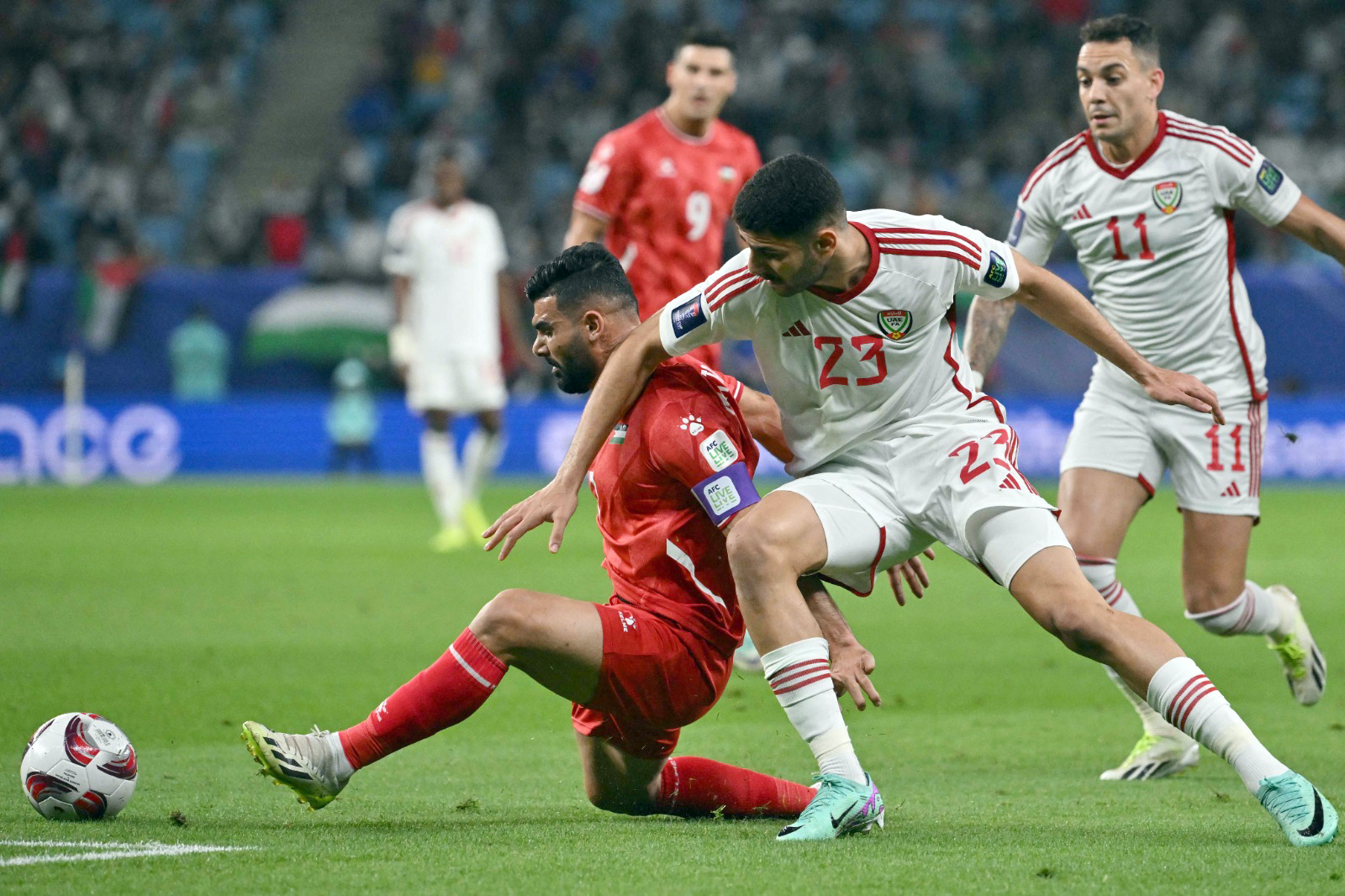 UAE And Palestine Draw 1-1 In AFC Asian Cup Thriller