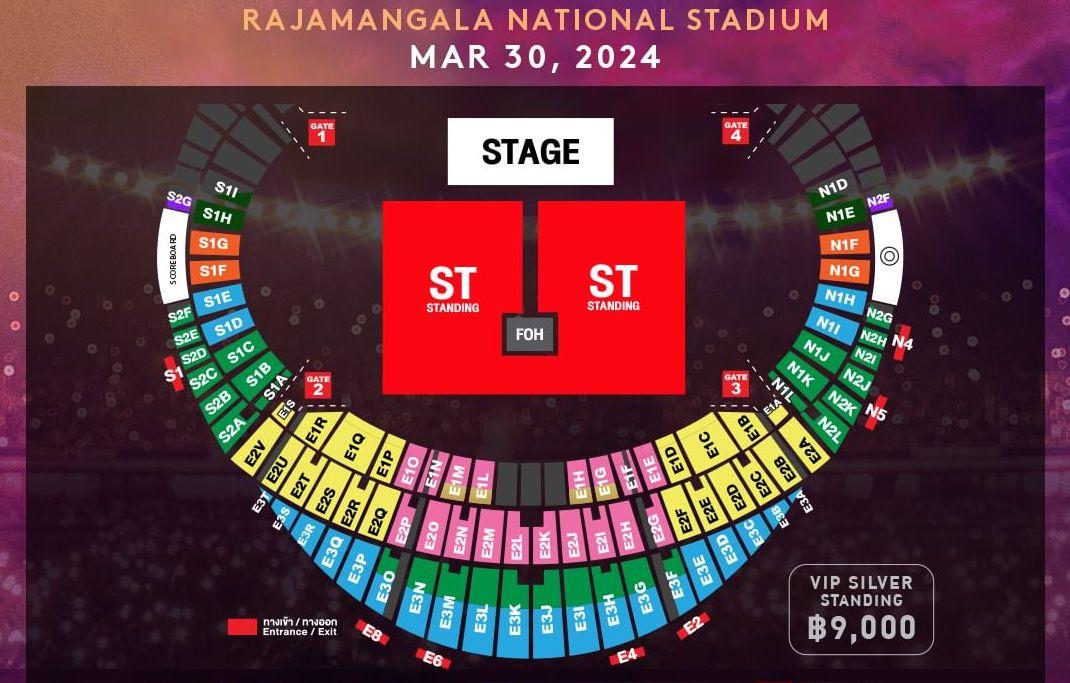 Harga Tiket Konser Bruno Mars Di Bangkok Thailand Dan Tanggal Penjualannya