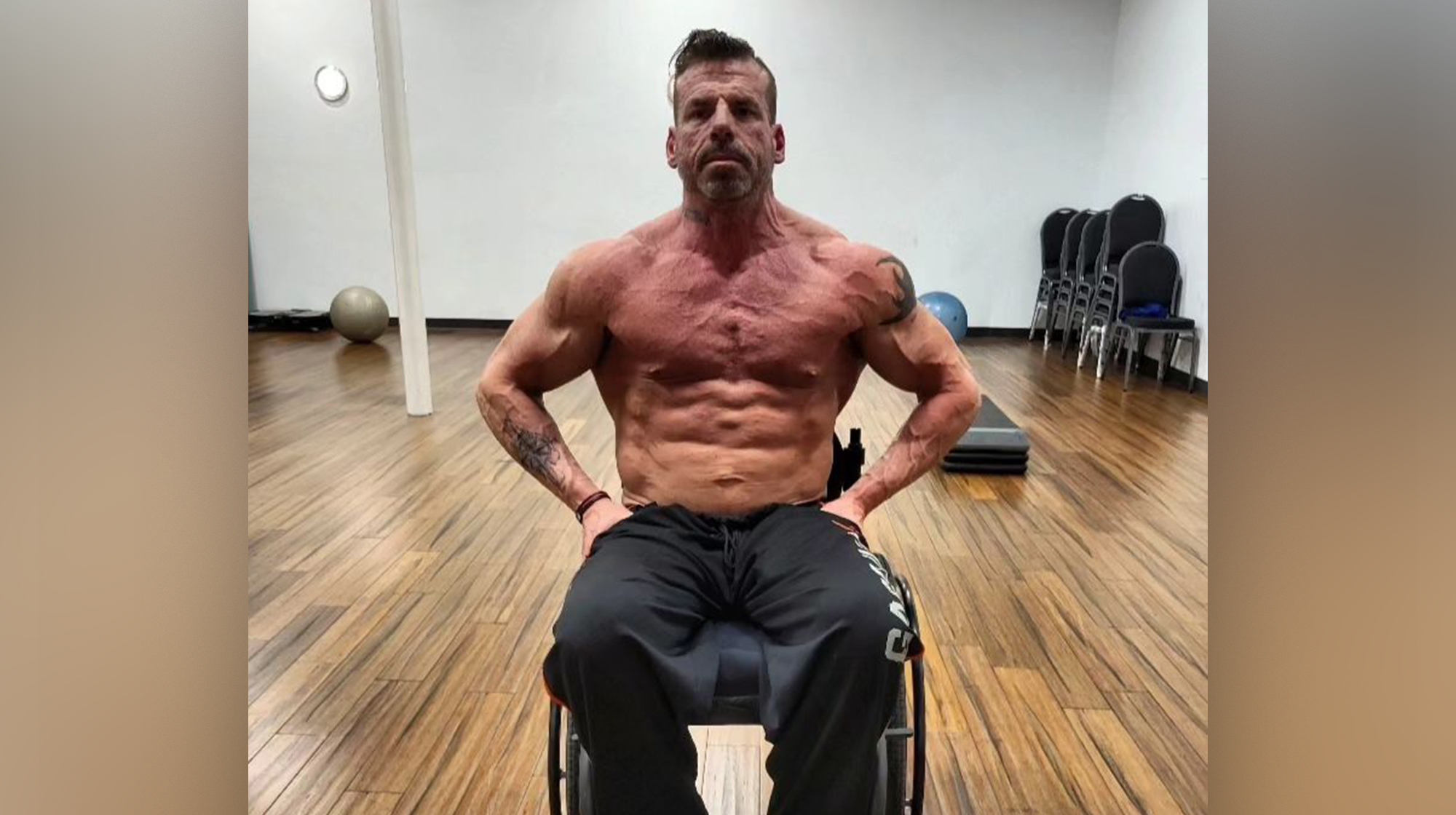 bodybuilder chad mccrary, who continued competing after paralyzation, dead at 49