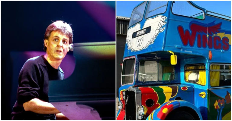 Paul McCartney's Iconic Tour Bus To Go Up For Auction, Expected To Sell For Over $200,000