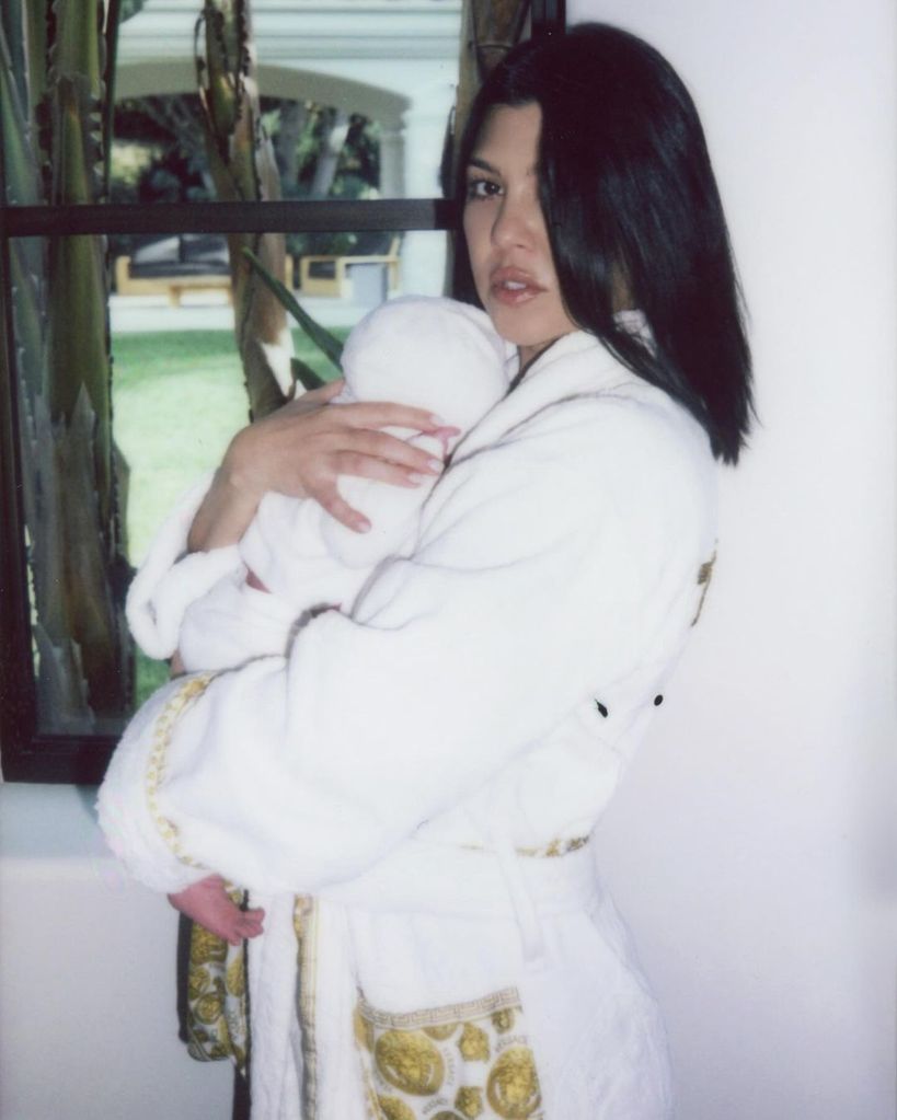 Kourtney Kardashian at 45: her cutest photos with baby Rocky