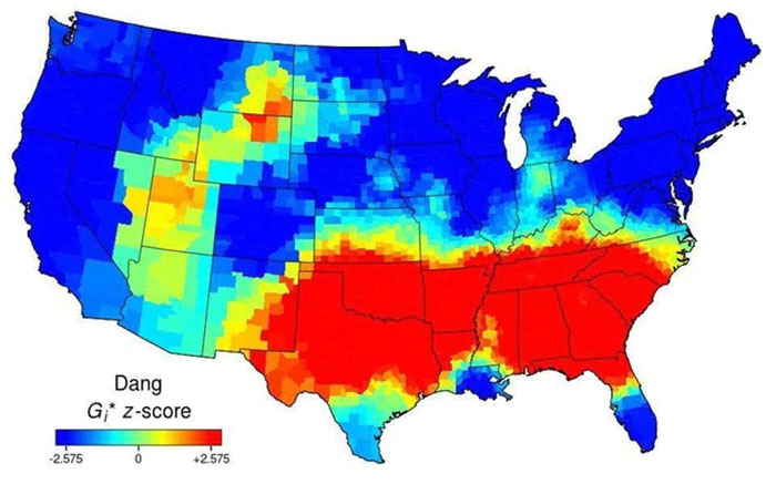 <p>“Dang”. You may not be one of the people who use it, but here are the places where you will hear it the most. It’s usually in the Southern part of the country.</p>
