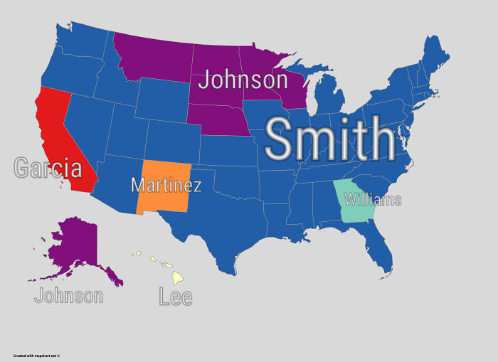 <p>Statistically, Smith is also the most commonly used made-up name in the English language. Also, “Li” is the world’s second most common surname, followed by “Wang”.</p>
