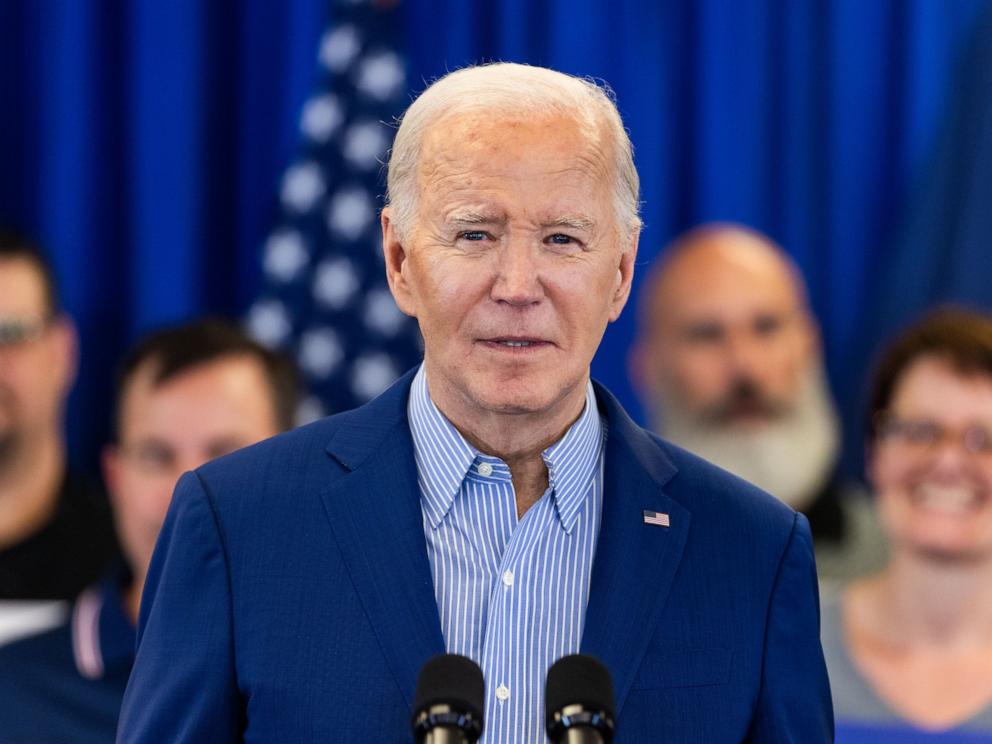 biden, in counter to rfk jr., gets endorsement of other kennedy family members
