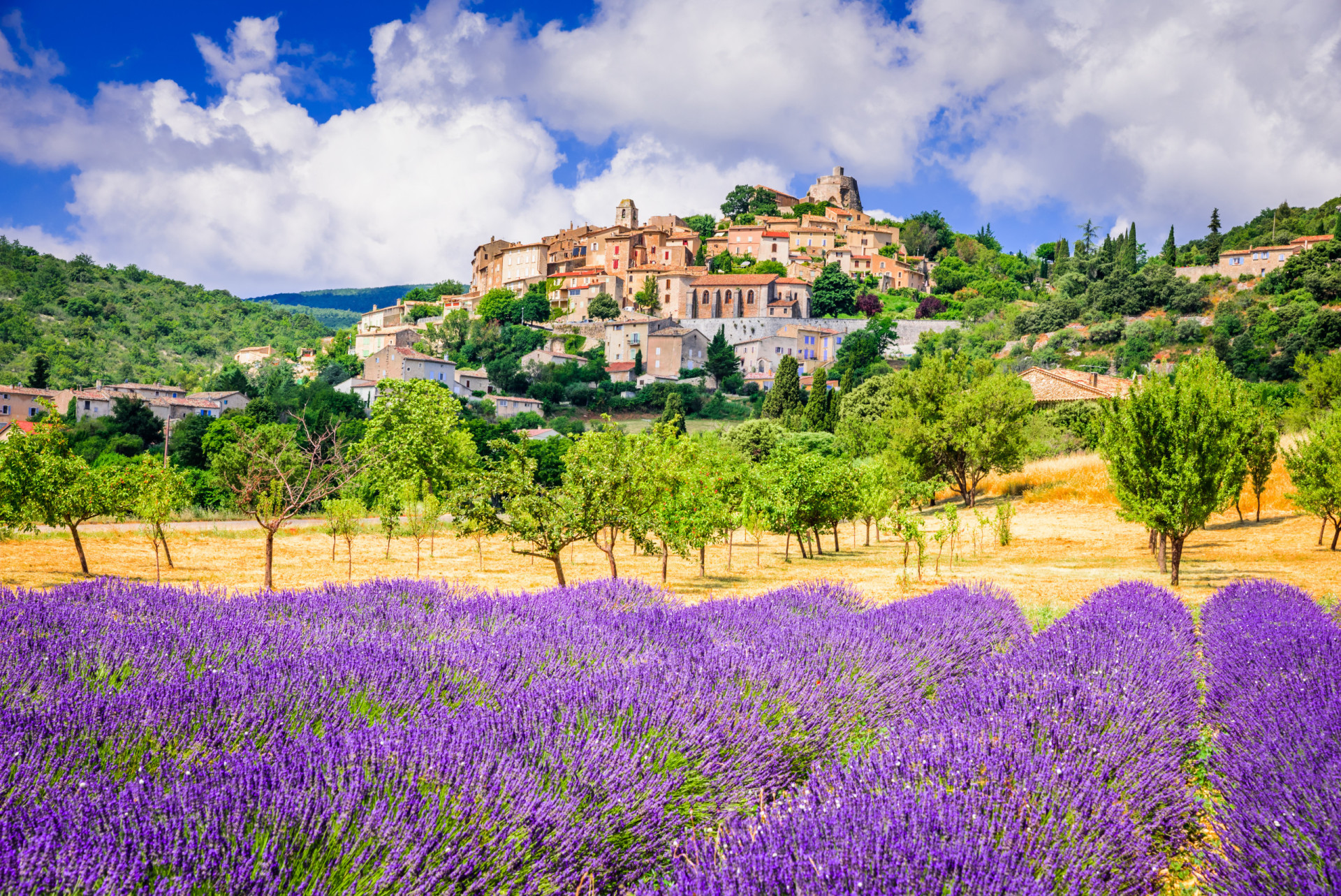 <p>Visiter Simiane la Rotonde au printemps, c'est s'imprégner du parfum enivrant de la lavande fraîche. Accroché à une petite colline d'un haut plateau des Alpes-de-Haute-Provence, le village est resté pratiquement inchangé depuis des siècles.</p><p>Tu pourrais aussi aimer:<a href="https://www.starsinsider.com/n/426687?utm_source=msn.com&utm_medium=display&utm_campaign=referral_description&utm_content=612932"> Ces aliments non-périssables et sains à toujours avoir dans vos placards</a></p>