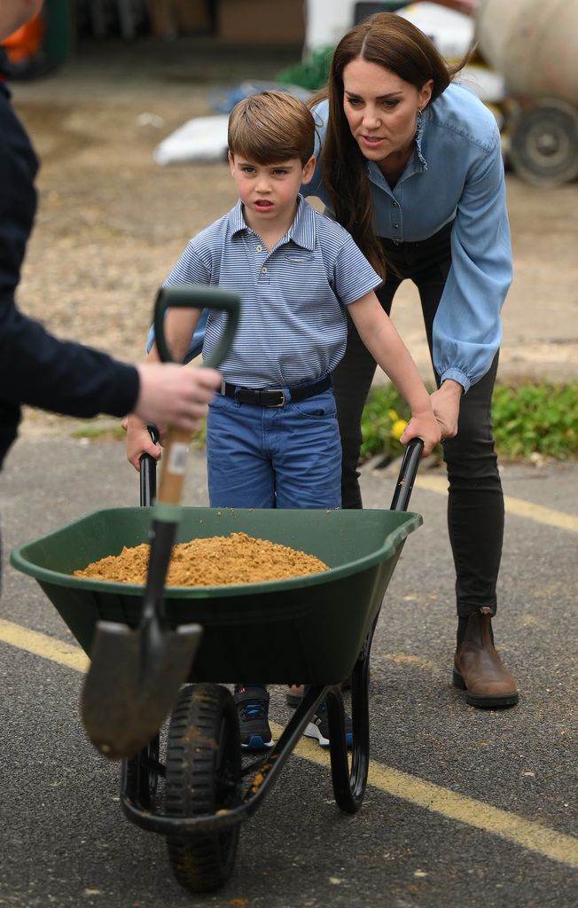 Princess Kate's Most Tender Moments With Youngest Son Prince Louis