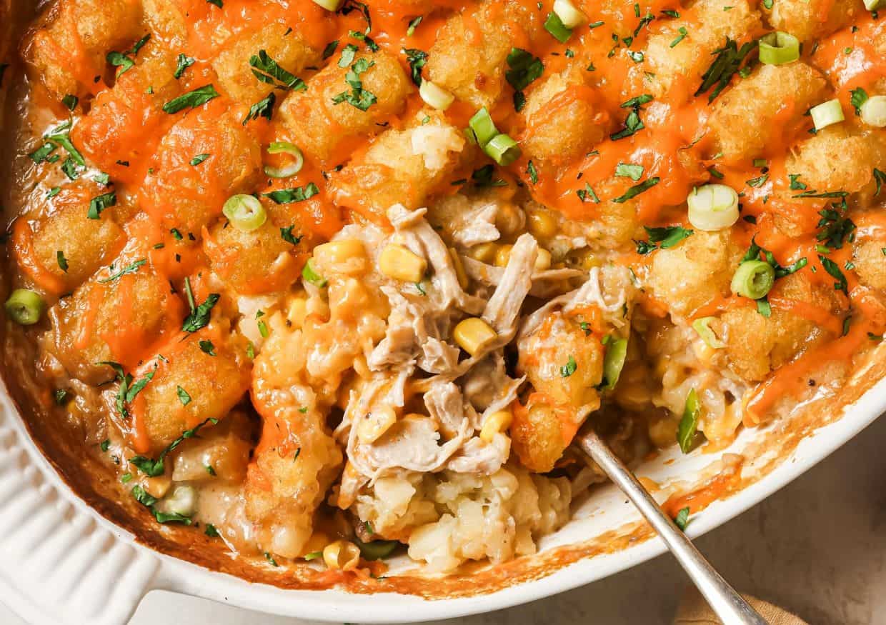 <p>This Chicken Tater Tot Casserole is the perfect pick for a no-fuss meal that’s ready before you know it. It’s easy on the wallet, and you can even prep it ahead to pop in the oven later. Plus, if you’ve got leftovers, they freeze like a dream. This casserole is a straightforward win for feeding everyone with minimal hassle, and it keeps those delivery fees out of your life.<br><strong>Get the Recipe: </strong><a href="https://realbalanced.com/recipe/chicken-tater-tot-casserole/?utm_source=msn&utm_medium=page&utm_campaign=msn">Chicken Tater Tot Casserole</a></p>
