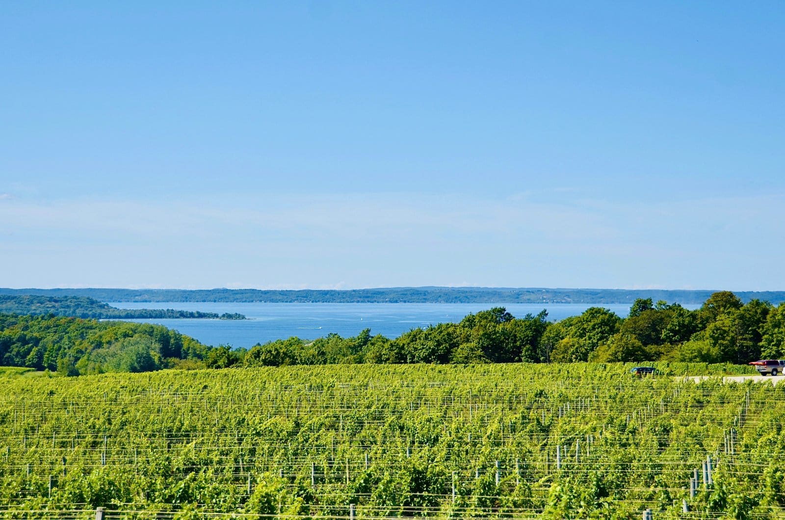 <p class="wp-caption-text">Image Credit: Shutterstock / PQK</p>  <p><span>Michigan’s wine trails along Lake Michigan’s coast surprise with their quality Rieslings, sparkling wines, and ice wines, thriving in the cooler climate.</span></p>