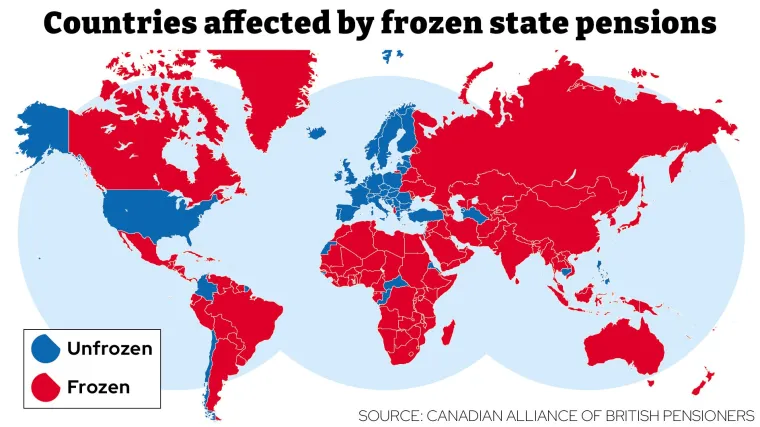 why you can claim uk state pension abroad – and countries where it’s frozen