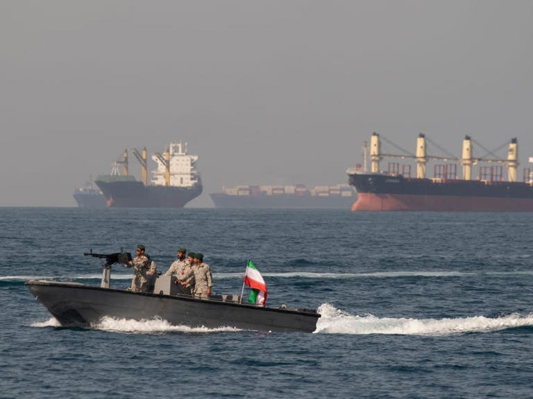 Suspected Iranian spy ship sails for home, leaving troubled waters as ...