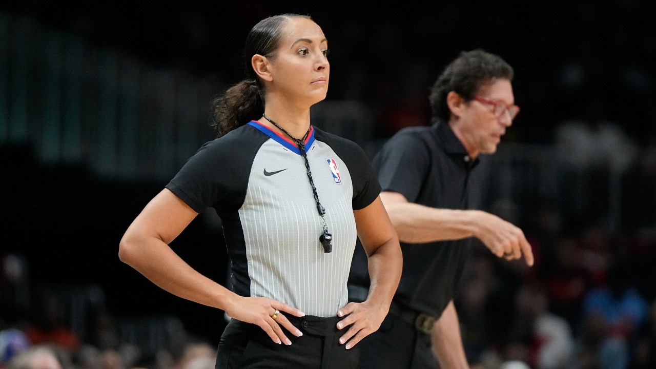 ashley moyer-gleich becomes second woman selected to officiate in nba playoffs