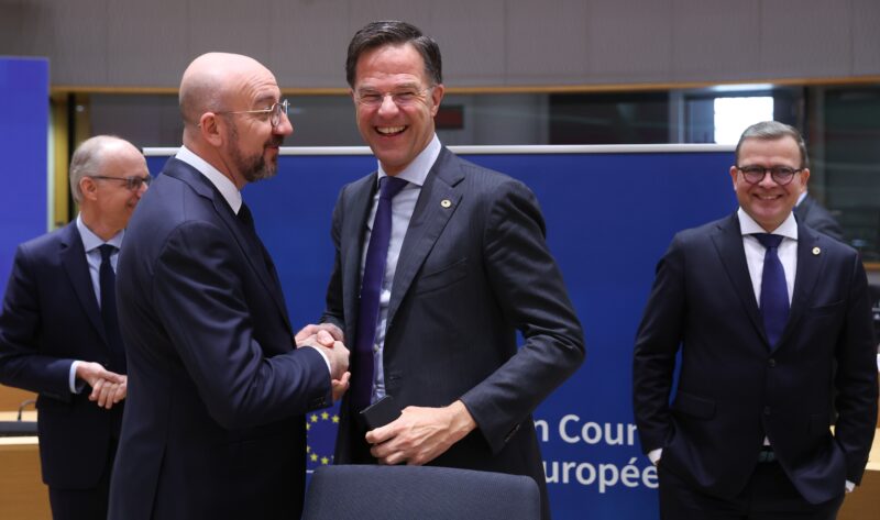 nederland is volgens premier rutte 'zonder meer bereid' soevereiniteit op te geven ten behoeve van de europese interne markt