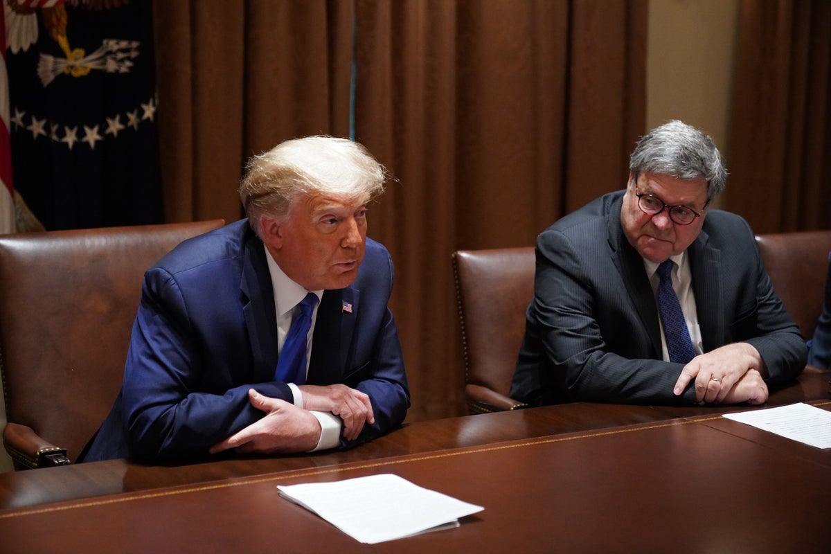 bill barr says he will vote ‘the republican ticket’ – despite once calling trump a ‘9-year-old child’