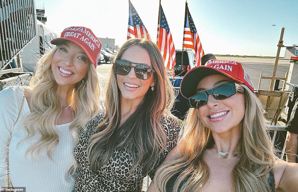 Meet the glamorous group of women throwing their support behind Trump