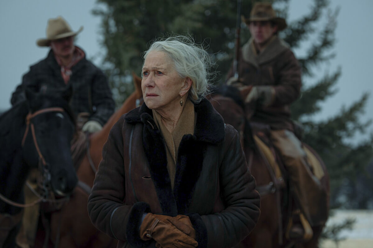 <p>Oscar-winner Mirren plays Cara Dutton. Perhaps even more than her husband, it's Cara who really runs the Yellowstone Dutton Ranch, managing the day-to-day operations and stepping up when Jacob is temporarily out of commission.</p>