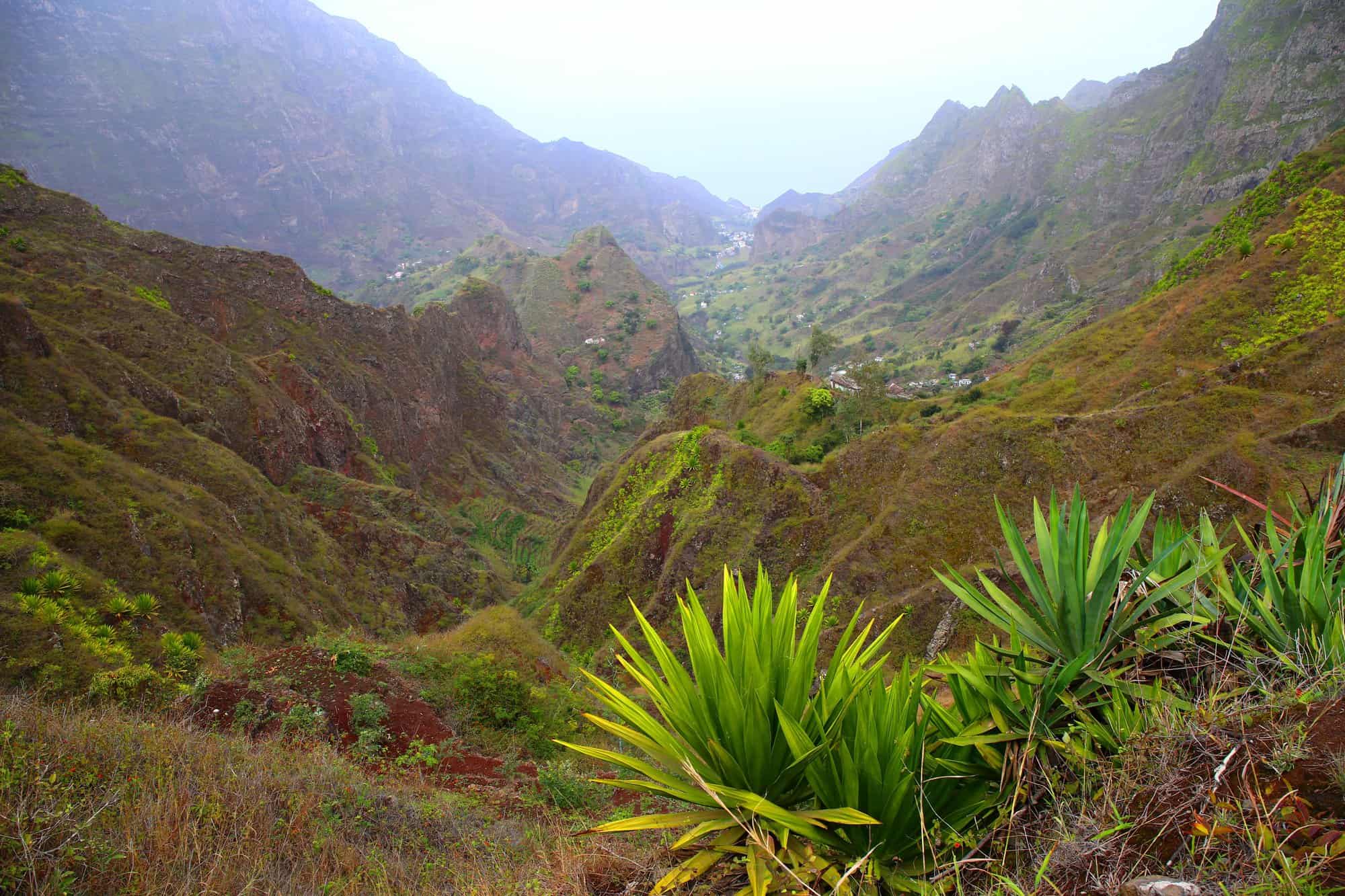 <p>On Santo Antão, I hiked through the verdant valleys and pastel villages in the island’s interior, overwhelmed by dramatic vistas at every turn. The Cape Verdean people’s warmth and relaxed vivacity give this place its soul.</p>
