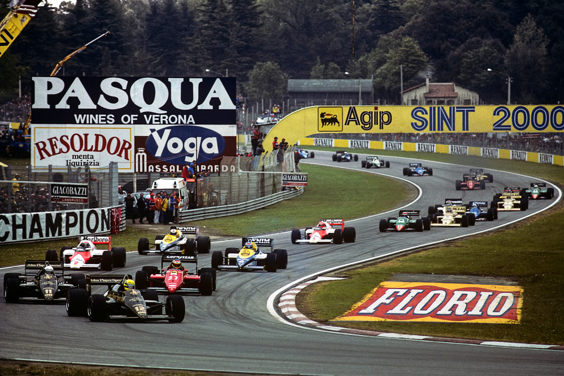 <p>Seven pole positions in 1985 cemented his reputation as F1's foremost qualifier. He's pictured leading the cars at the Grand Prix of Europe at Imola on May 5, 1985.</p><p><a href="https://www.msn.com/en-us/community/channel/vid-7xx8mnucu55yw63we9va2gwr7uihbxwc68fxqp25x6tg4ftibpra?cvid=94631541bc0f4f89bfd59158d696ad7e">Follow us and access great exclusive content every day</a></p>