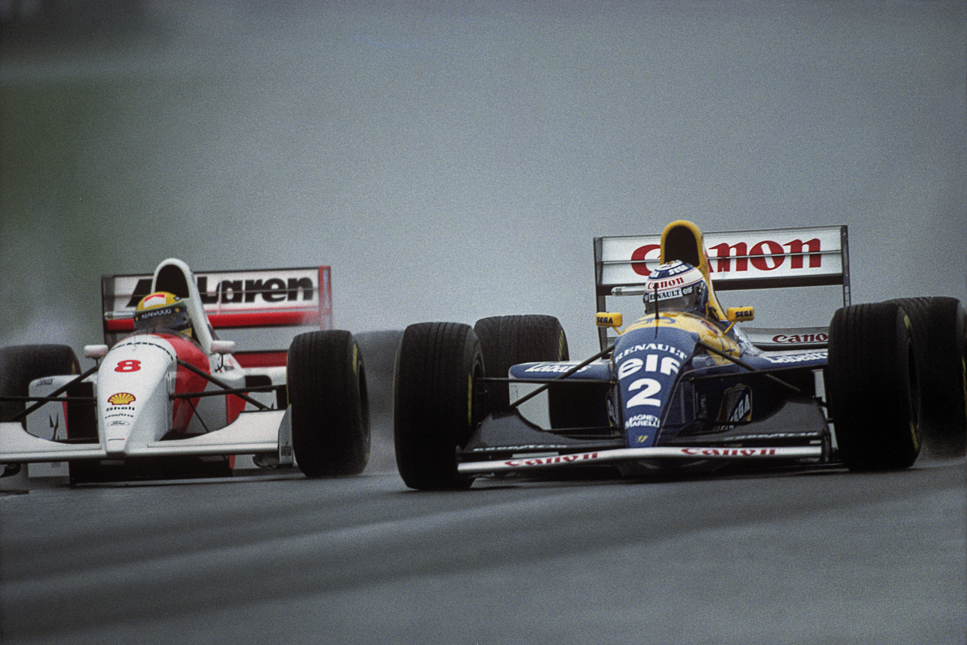 <p>With Prost in the more powerful car, most commentators were expecting the Frenchman to gear up and motor ahead of the Brazilian. But against all expectations, Senna matched Prost win-for-win over the first six races and led the drivers' standings. One outstanding victory was at the Grand Prix of Europe at Donington Park in England, when Senna took the checkered flag under a rain-lashed circuit. Senna and Prost are pictured battling it out on the day.</p><p>You may also like:<a href="https://www.starsinsider.com/n/491351?utm_source=msn.com&utm_medium=display&utm_campaign=referral_description&utm_content=703485en-us"> Celebs living with sleep disorders</a></p>