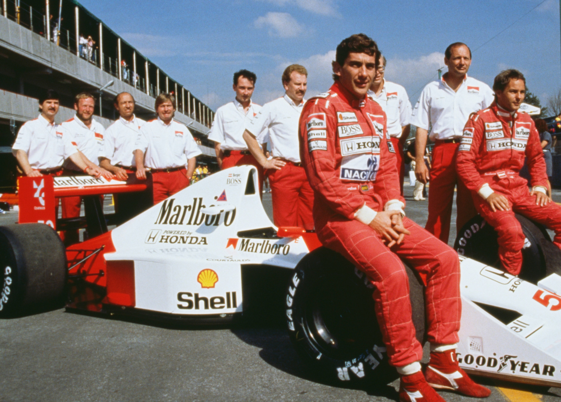 <p>Senna, seen here with teammate Gerhard Berger and the McLaren team, won seven of the 16 races; his main challenger for the title was Nigel Mansell. Prost, meanwhile, failed to win a race with Ferrari.</p><p>You may also like:<a href="https://www.starsinsider.com/n/464732?utm_source=msn.com&utm_medium=display&utm_campaign=referral_description&utm_content=703485en-us"> What a vasectomy is exactly, and why it might be a good idea</a></p>