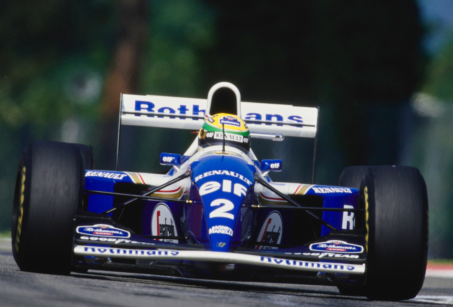 <p>On the eve of the race at Imola, Senna reported, "My car reacts a bit nervously on this kind of surface. It stems from the special aerodynamics but it's also got to do with a difficulty in the suspension." Then after being advised to withdraw from the race after Roland Ratzenberger's fatal crash during qualifying, he said: "There are certain things over which we have no control. I cannot quit. I have to go on."</p>